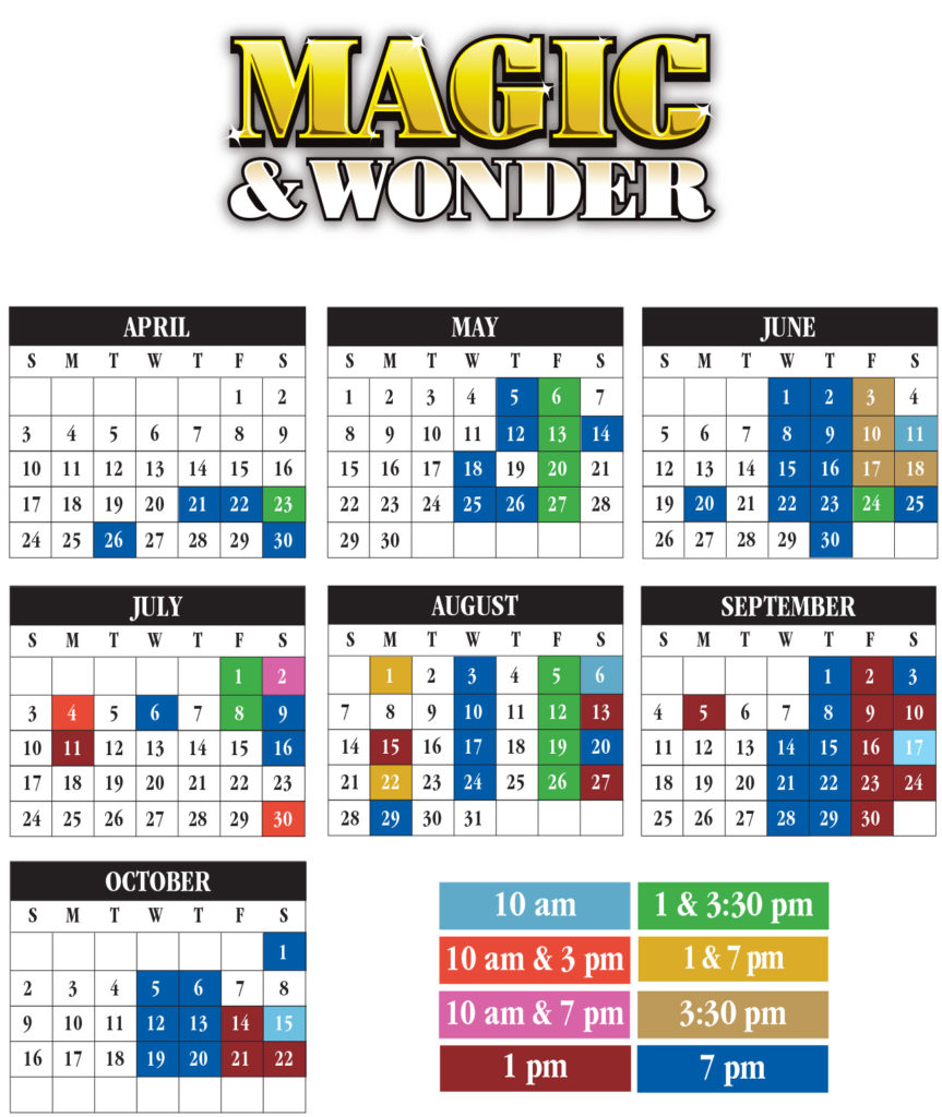 Magic & Wonder Calendar